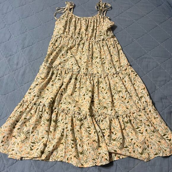 Girls Floral Sundress Small - Picture 1 of 6